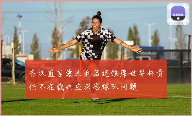 齐沃直言意大利若连缺席世界杯责任不在裁判应深思球队问题